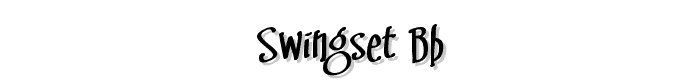 SwingSet BB font